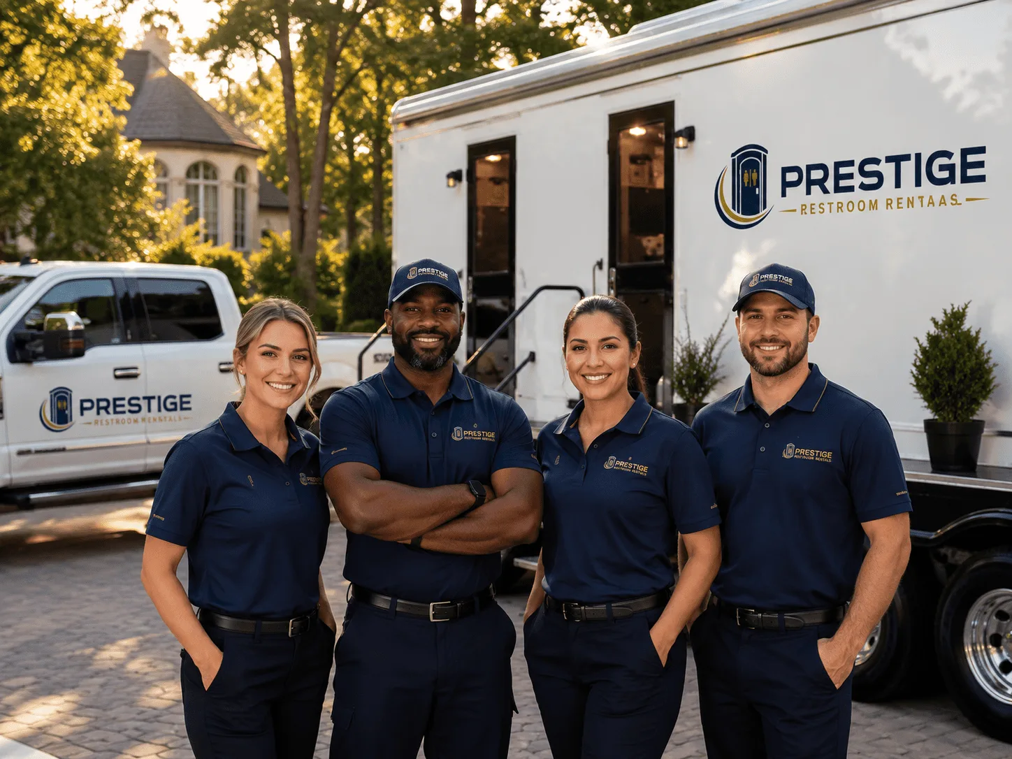 Trusted Luxury Portable Restrooms company in Low Moor, VA